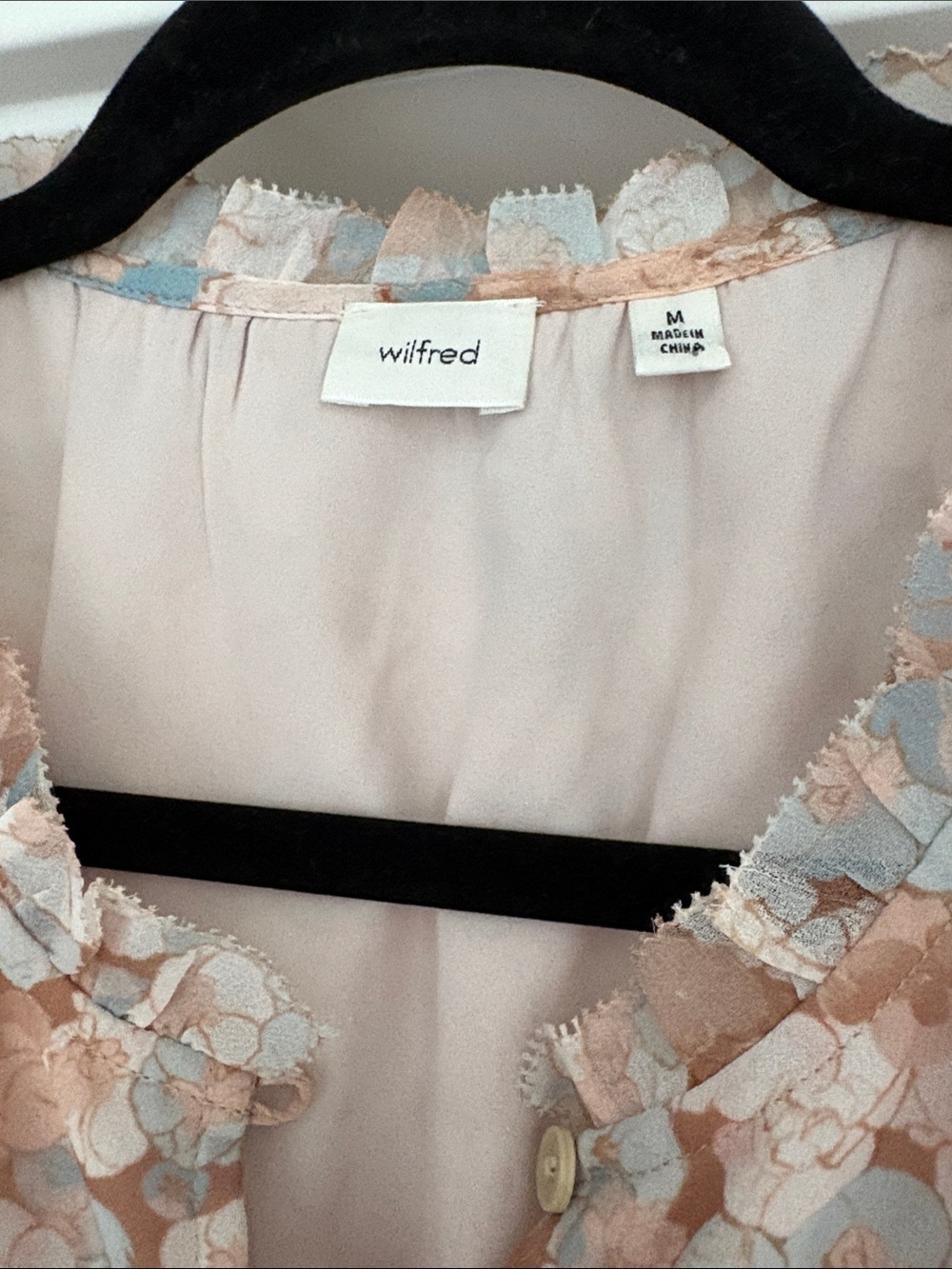 Wilfred Boho Floral Smocked Waist Lined Floral Midi Dress – Size M - Picture 5 of 11